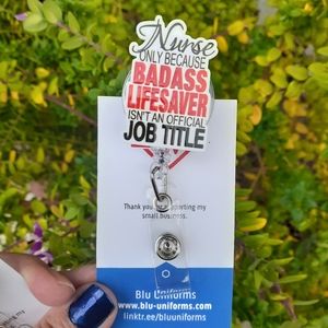 Nurse Badge Reel Holder